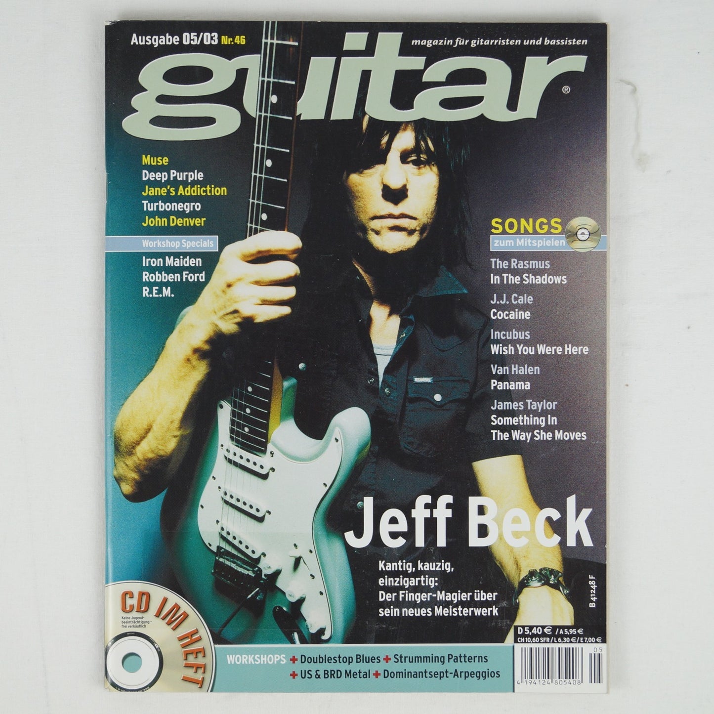 Guitar 05/03 - 2003 - Nr. 46 - Jeff Beck - Mit CD