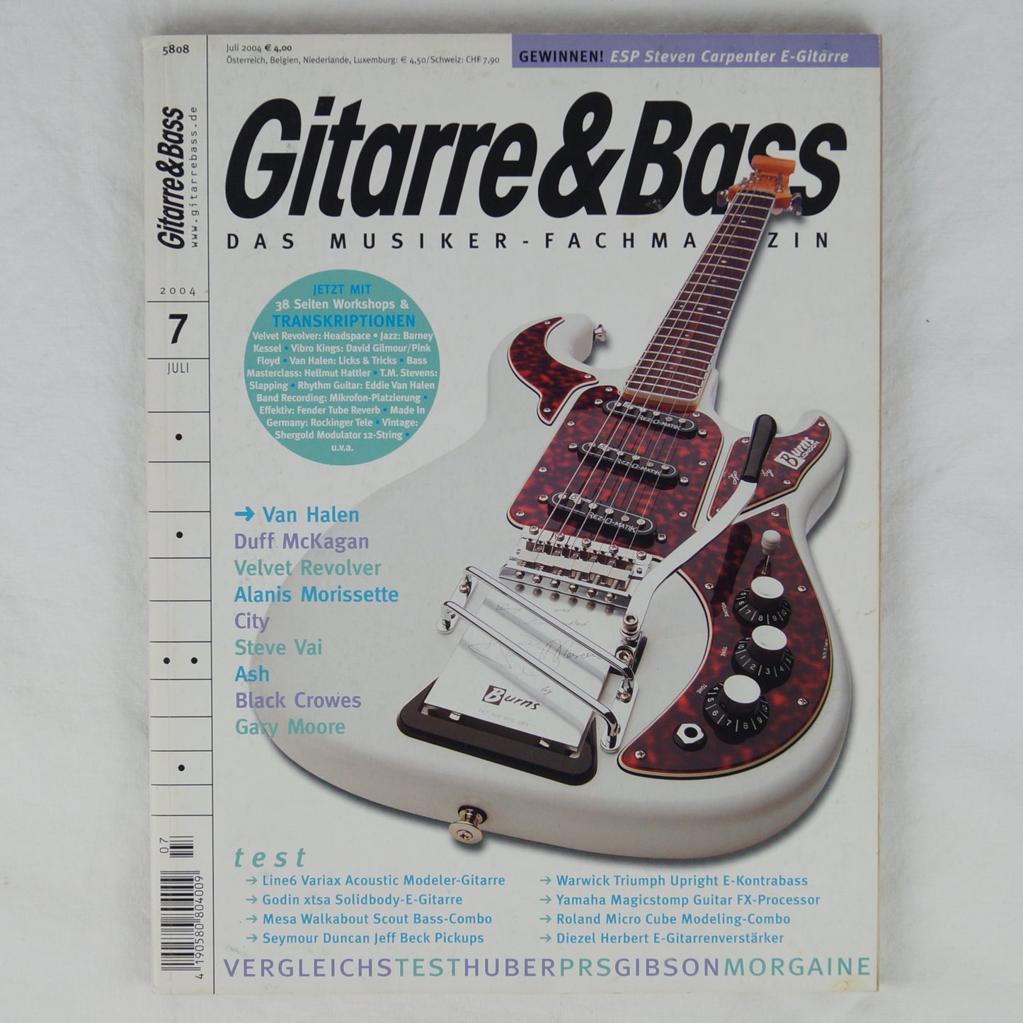 Gitarre & Bass 07/04 - Juli 2004