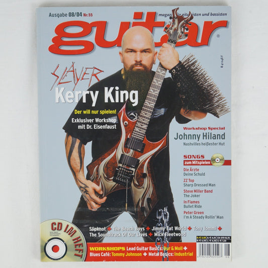 Guitar 08/04 - 2004 - Nr. 55 - Kerry King (Slayer) - Mit CD