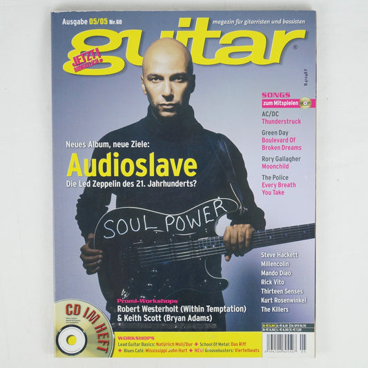 Guitar 05/05 - Mai 2005 - Nr. 60 - Tom Morello (Audioslave) - Mit CD