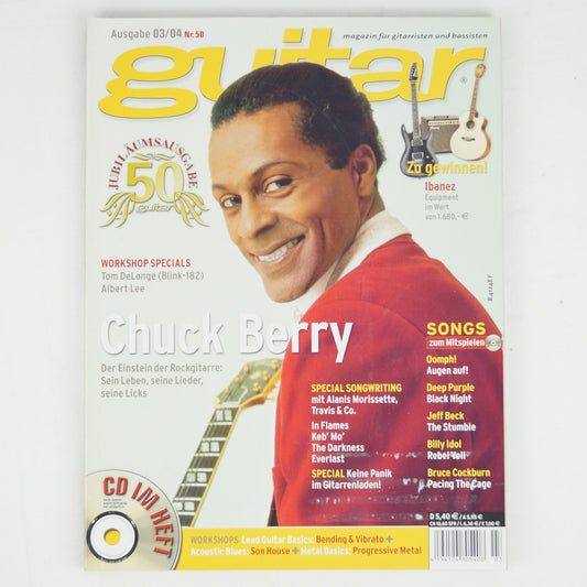 Guitar 03/04 - 2004 - Nr. 50 - Chuck Berry - Mit CD
