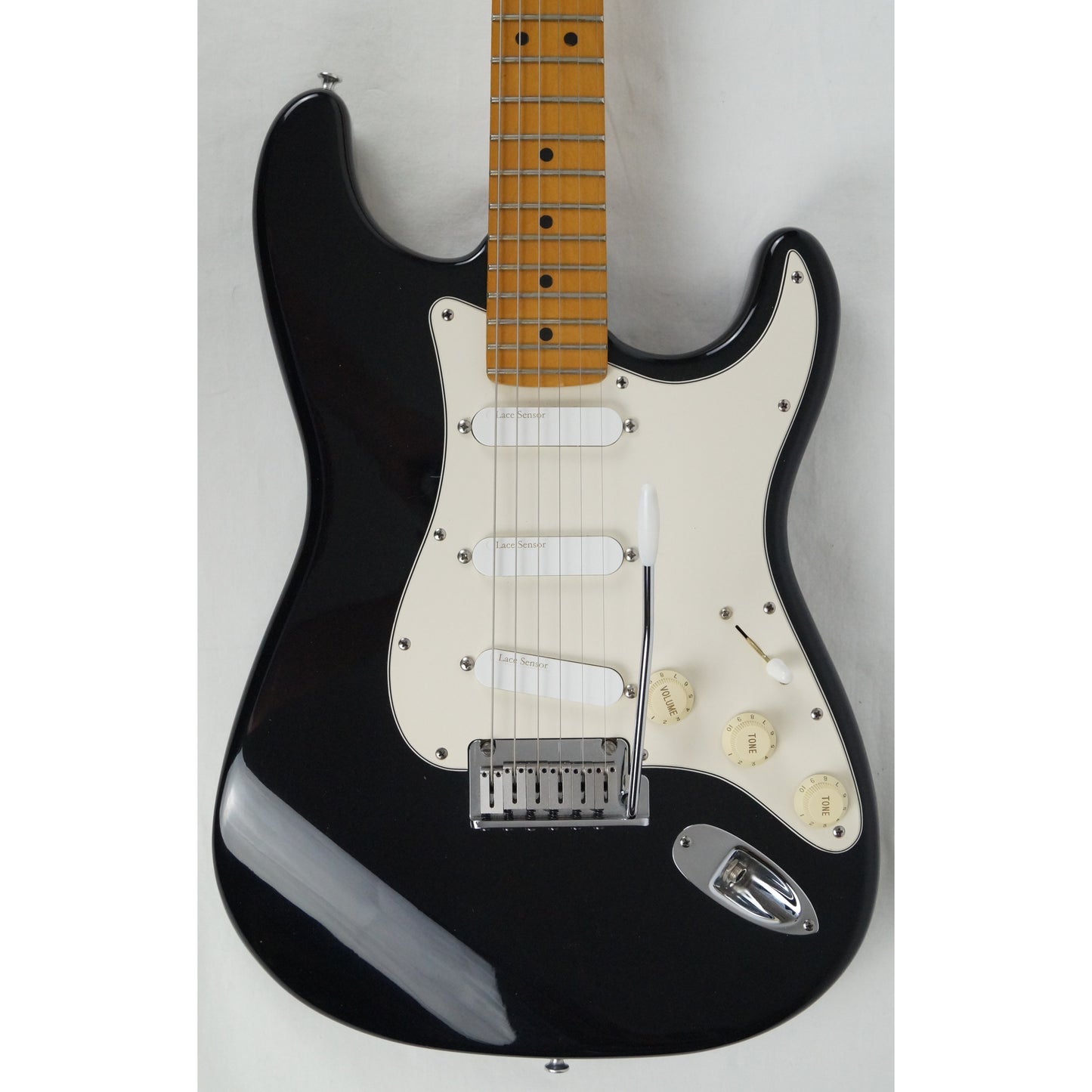 Fender Stratocaster Strat Plus - USA 1995/1996 - Schwarz, black - Mit Koffer