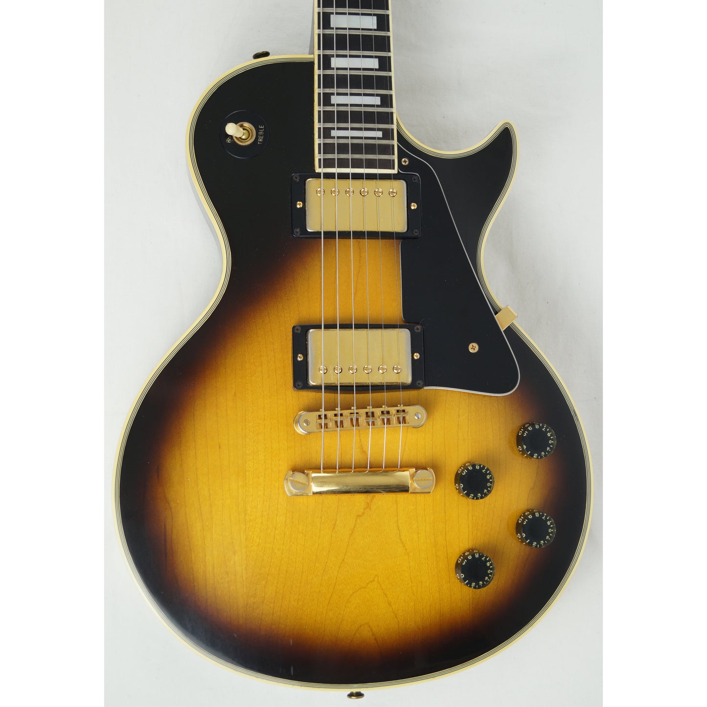 Gibson Les Paul Custom - USA 1981 - Mit Koffer - Vintage - Sunburst - T-Top PUs