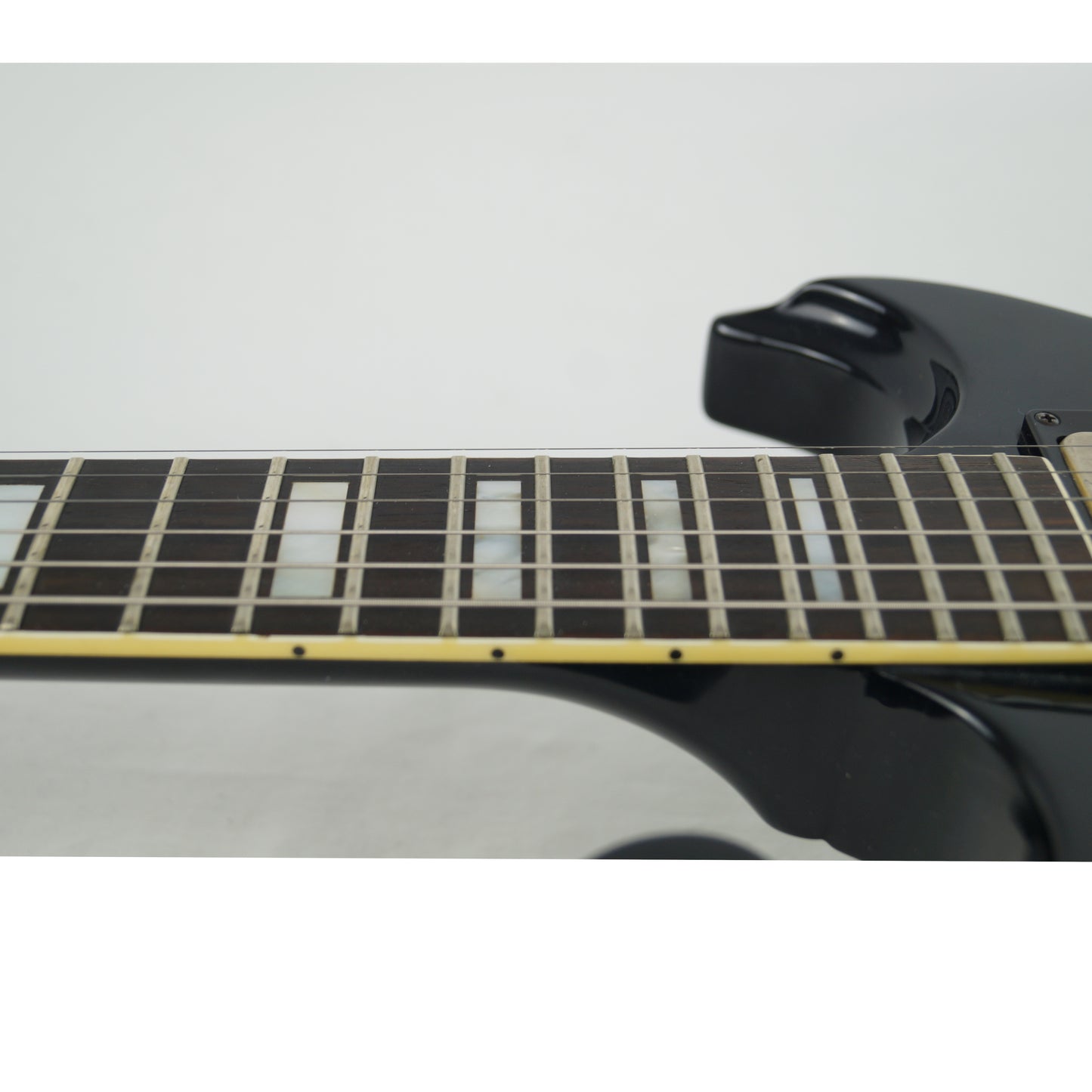 Epiphone SC-550 Scroll - Mit Koffer - Made in Japan - Vintage - Schwarz, black