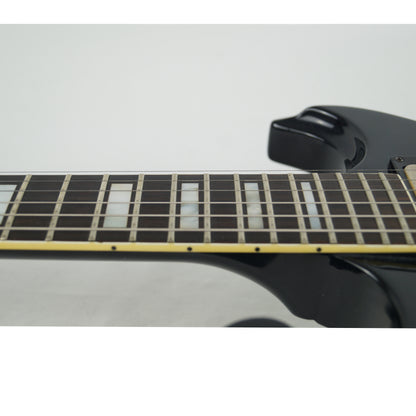 Epiphone SC-550 Scroll - Mit Koffer - Made in Japan - Vintage - Schwarz, black