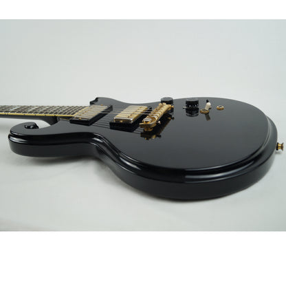 Epiphone SC-550 Scroll - Mit Koffer - Made in Japan - Vintage - Schwarz, black