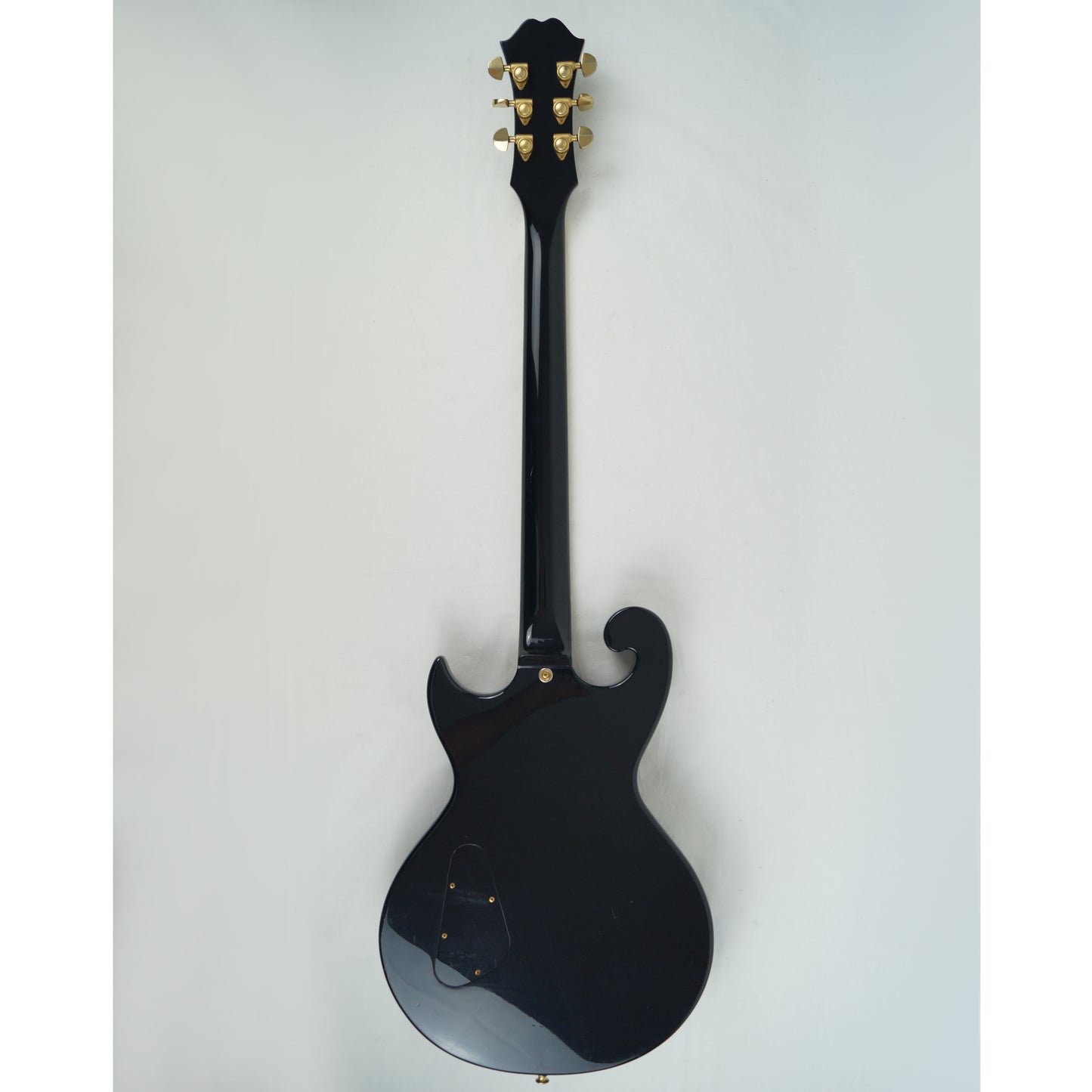 Epiphone SC-550 Scroll - Mit Koffer - Made in Japan - Vintage - Schwarz, black