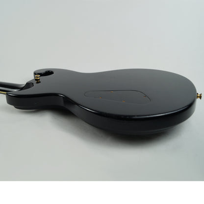 Epiphone SC-550 Scroll - Mit Koffer - Made in Japan - Vintage - Schwarz, black