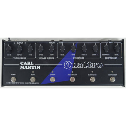 Carl Martin Quattro - Multieffektgerät für Gitarre - US-Version - 115V
