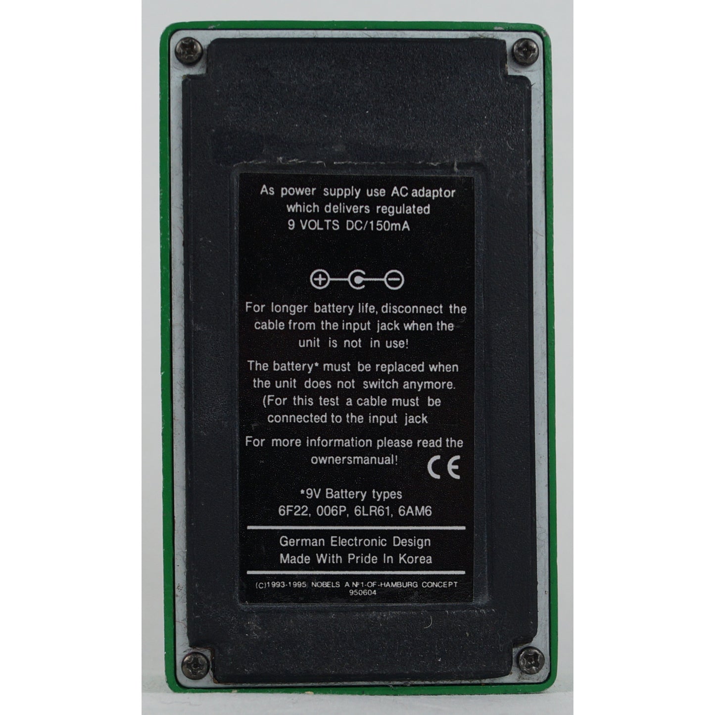 Nobels ODR-S Overdrive Special - Overdrive, Verzerrer