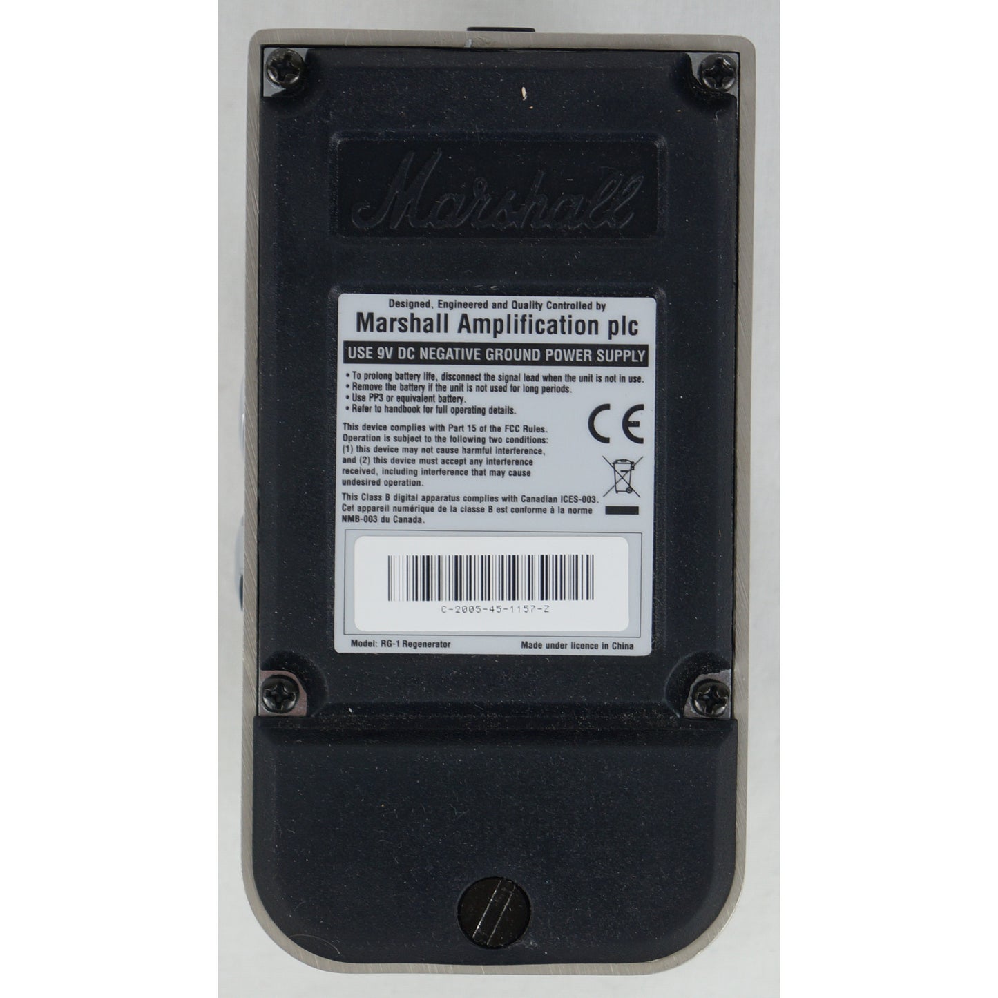 Marshall RG-1 Regenerator - Modulation, Chorus, Flanger, Phaser