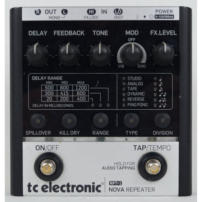 TC Electronic Nova Repeater RPT-1 - Delay, Echo