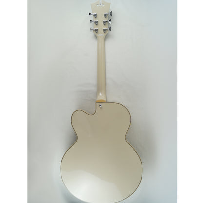 D'Angelico Premier EXL-1 - Hollow Body - 2018 - White, Weiß - Mit Gigbag