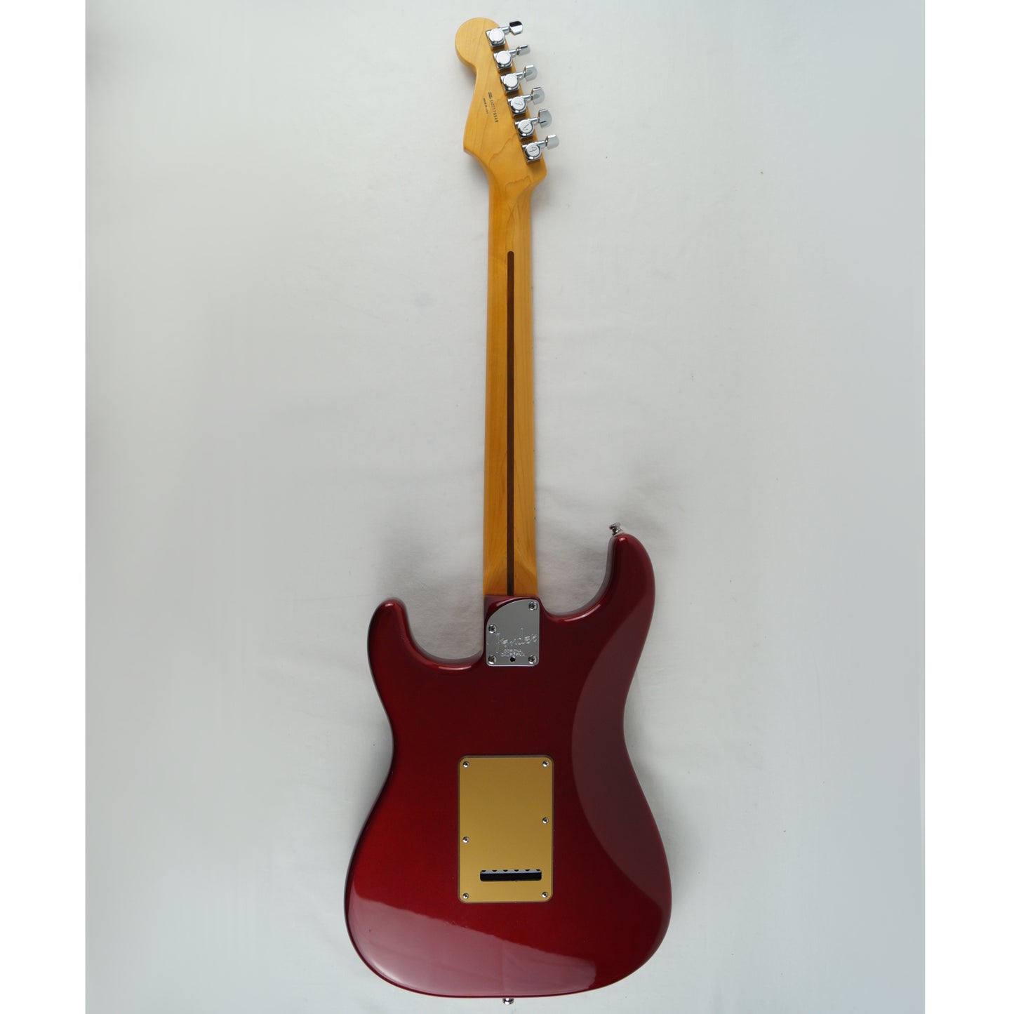 Fender American Deluxe Stratocaster V-Neck - USA 2007 - Candy Apple Red - Mit Koffer