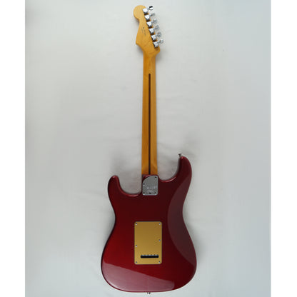 Fender American Deluxe Stratocaster V-Neck - USA 2007 - Candy Apple Red - Mit Koffer
