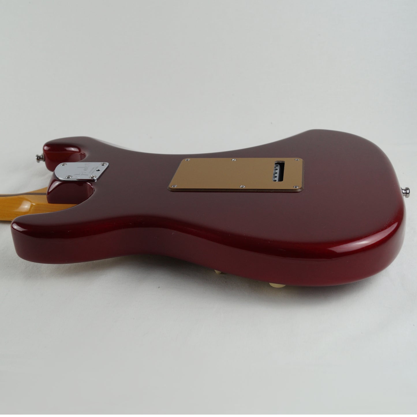 Fender American Deluxe Stratocaster V-Neck - USA 2007 - Candy Apple Red - Mit Koffer