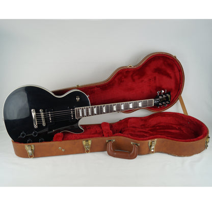 Gibson Les Paul Classic - USA 2018 - Ebony, Schwarz - P-90 - Mit Koffer
