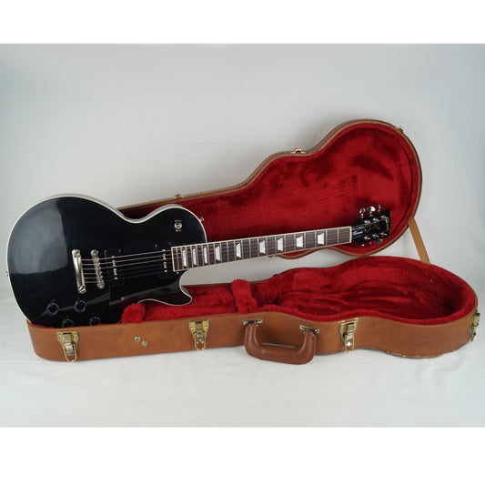 Gibson Les Paul Classic - USA 2018 - Ebony, Schwarz - P-90 - Mit Koffer