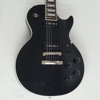 Gibson Les Paul Classic - USA 2018 - Ebony, Schwarz - P-90 - Mit Koffer