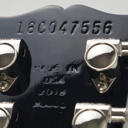 Gibson Les Paul Classic - USA 2018 - Ebony, Schwarz - P-90 - Mit Koffer