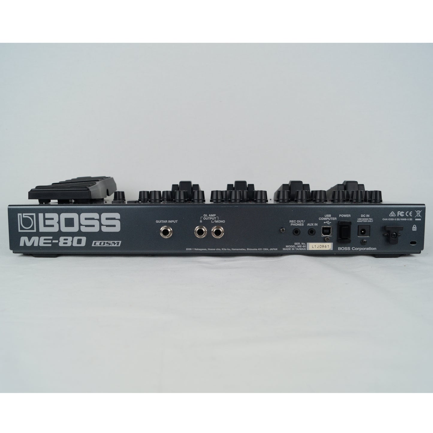 BOSS ME-80 - Multieffekgerät für E-Gitarre