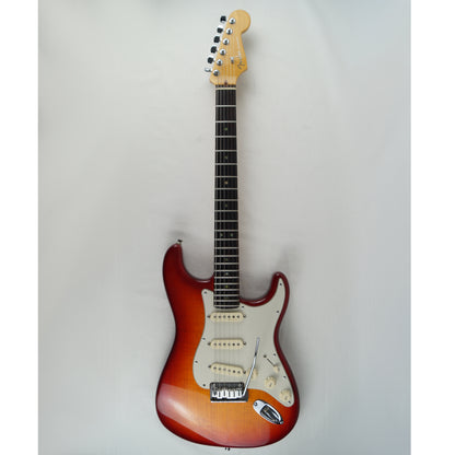 Fender American Deluxe Stratocaster - USA 2002 - Aged Cherry Burst