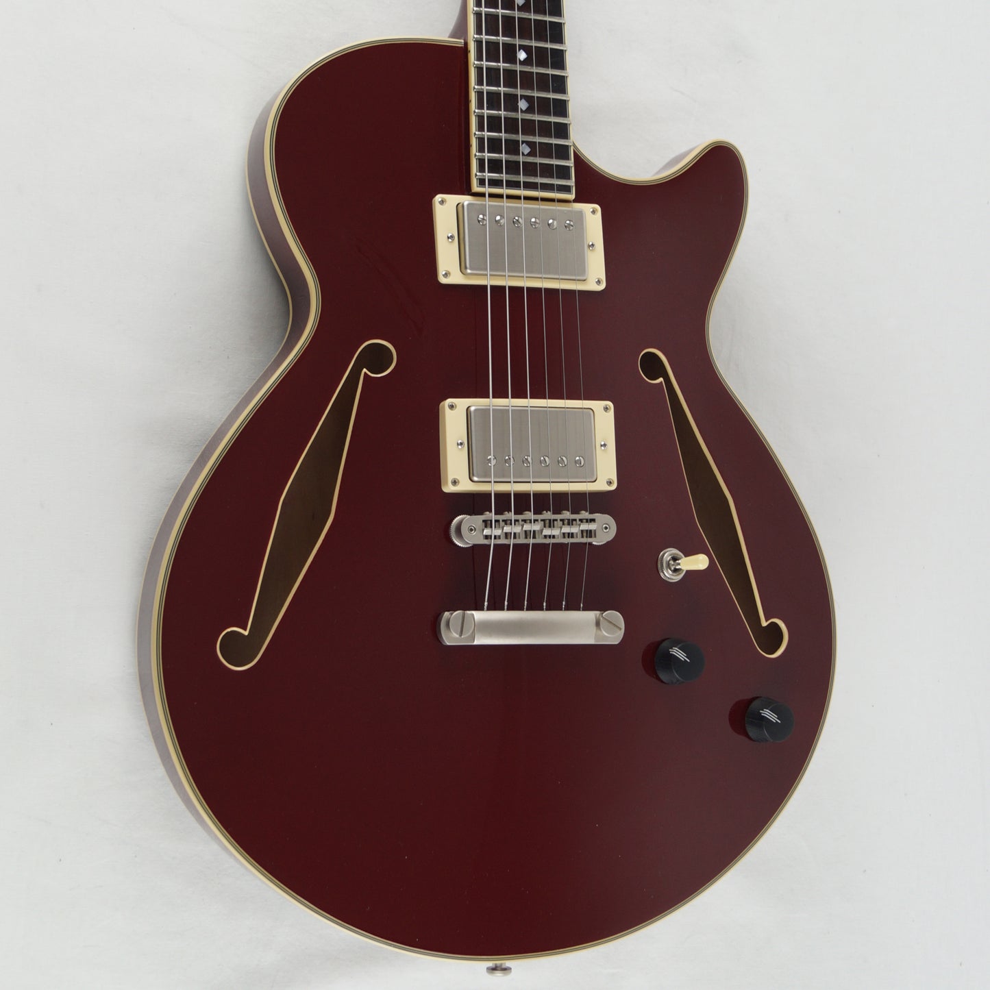 D'Angelico Excel SS Tour - 2022 - Solid Wine, Rot - Mit Gigbag