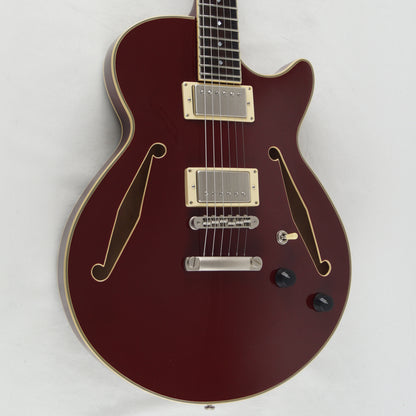 D'Angelico Excel SS Tour - 2022 - Solid Wine, Rot - Mit Gigbag