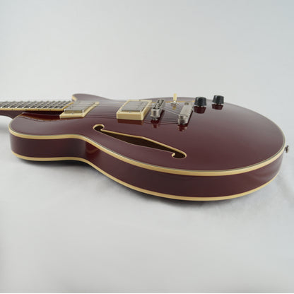 D'Angelico Excel SS Tour - 2022 - Solid Wine, Rot - Mit Gigbag