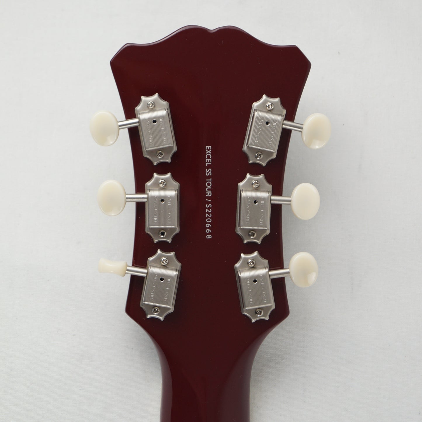 D'Angelico Excel SS Tour - 2022 - Solid Wine, Rot - Mit Gigbag