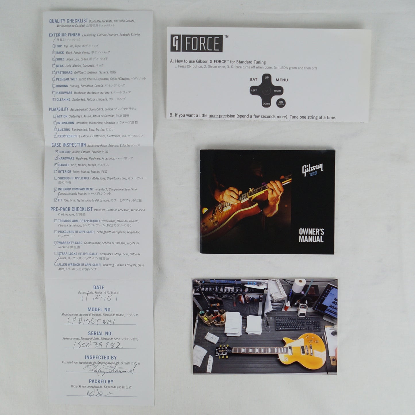 Gibson Les Paul Deluxe - USA 2015 - Gold Top - Mit Koffer