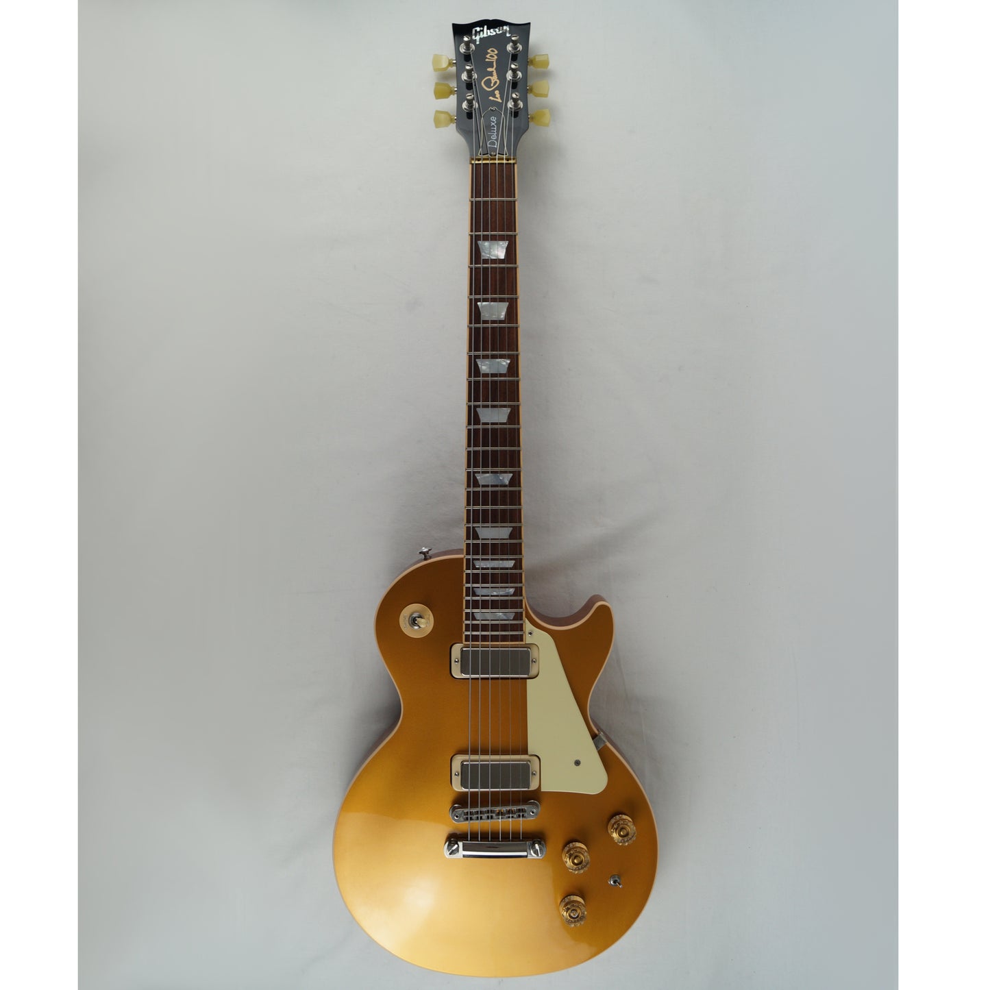 Gibson Les Paul Deluxe - USA 2015 - Gold Top - Mit Koffer