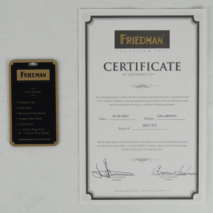 Friedman Cali ARVHH+ - USA 2017 - Vintage White, Weiß - Mit Koffer