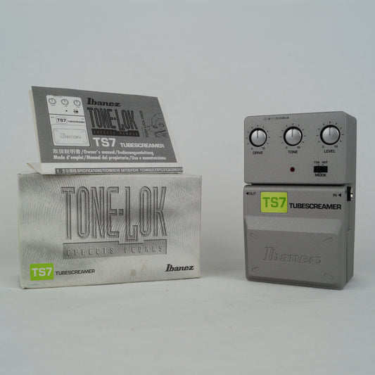 Ibanez TS7 Tube Screamer - Overdrive, Verzerrer - Mit Originalkarton und Bedienungsanleitung