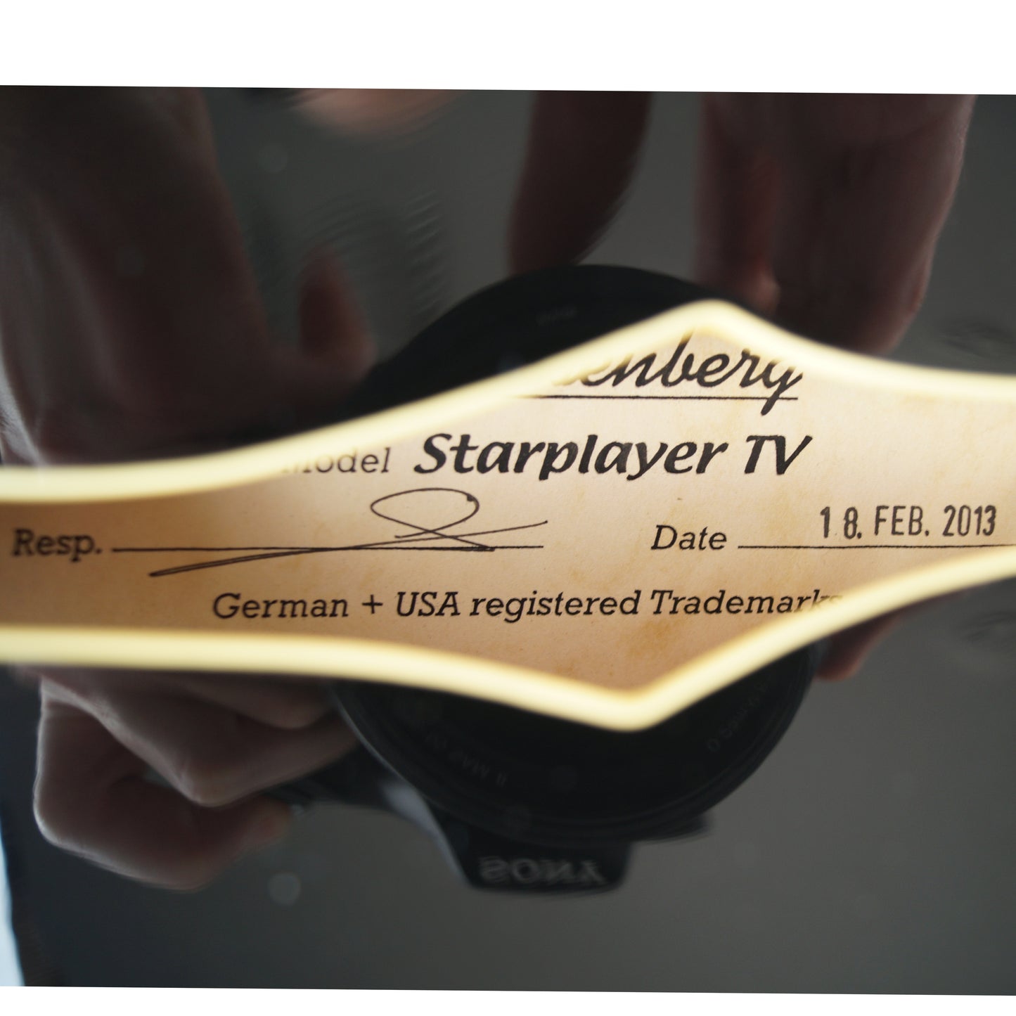 Duesenberg Starplayer TV - 2013 - Black, Schwarz - Mit Koffer