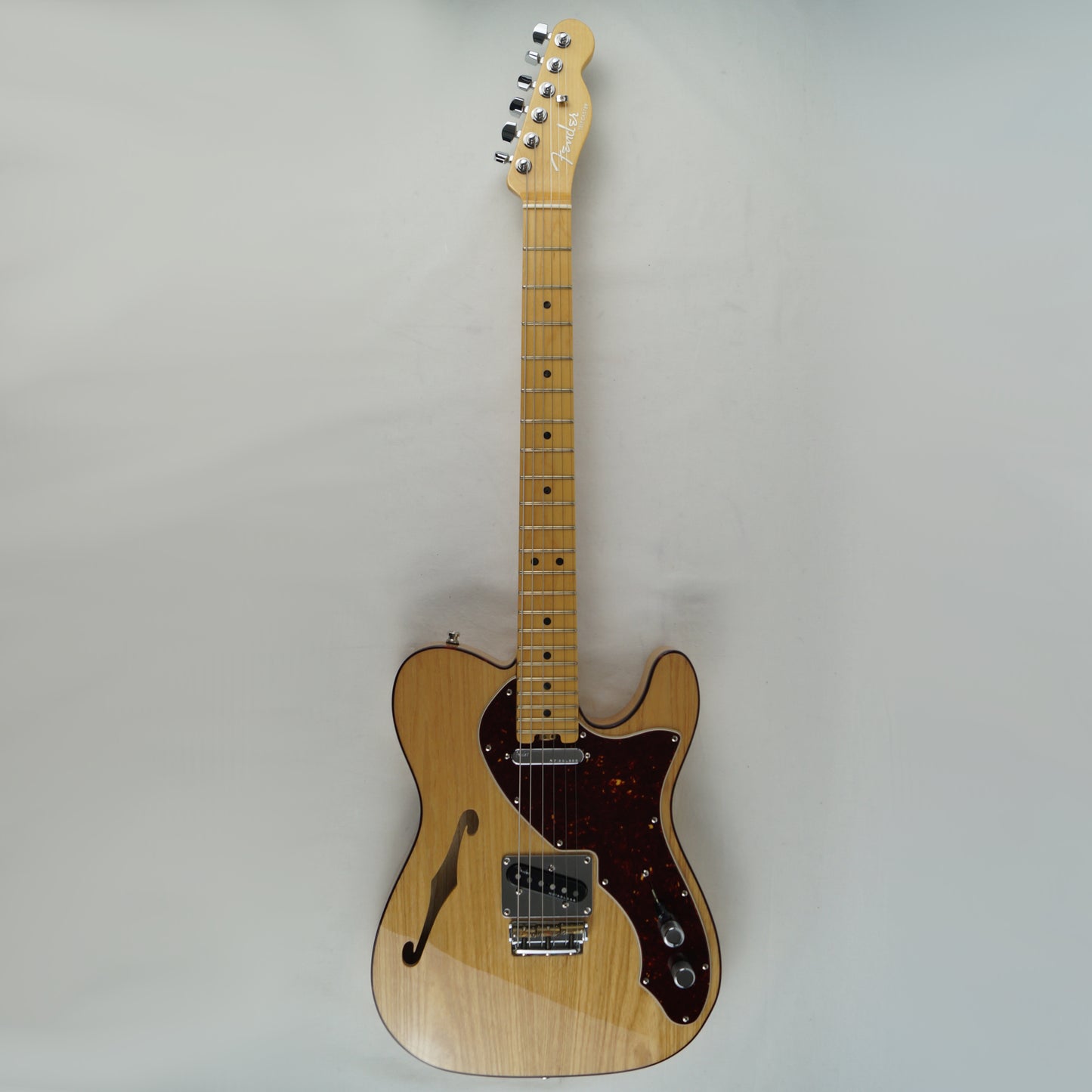 Fender American Elite Thinline Telecaster - USA 2018 - Natural, Braun - Mit Koffer