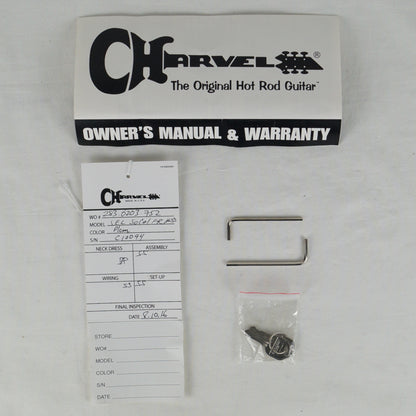 Charvel USA Select So Cal Style 1 HSS FR - Satin Plum - Mit Koffer