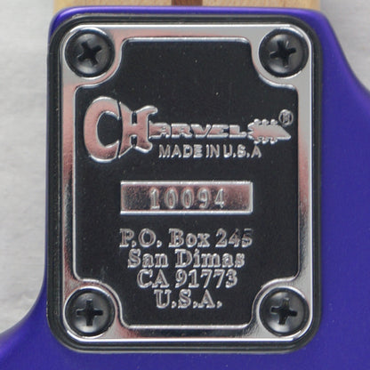 Charvel USA Select So Cal Style 1 HSS FR - Satin Plum - Mit Koffer