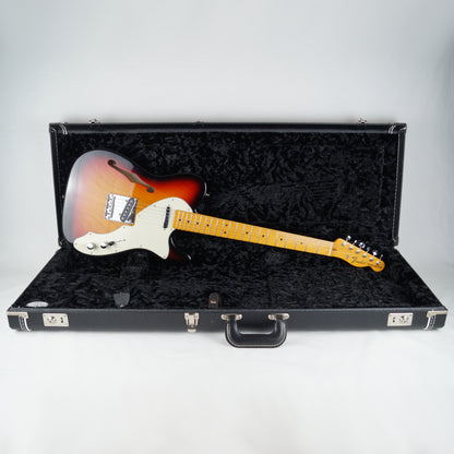 Fender American Original 60s Thinline Telecaster - USA 2020 - 3 Color Sunburst - Mit Koffer