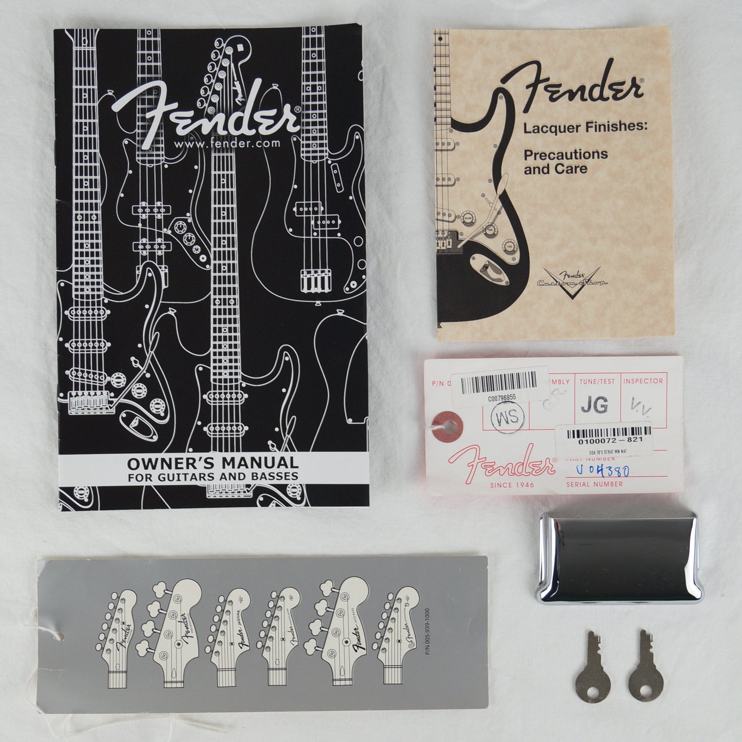 Fender American Vintage 70s Stratocaster - USA 2011 - Natural - Mit Koffer