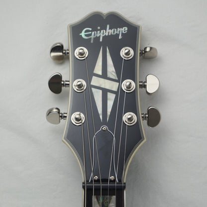 Epiphone Les Paul Prophecy AJBM - 2024 - Aged Jet Black Metallic, Schwarz - Mit Gigbag