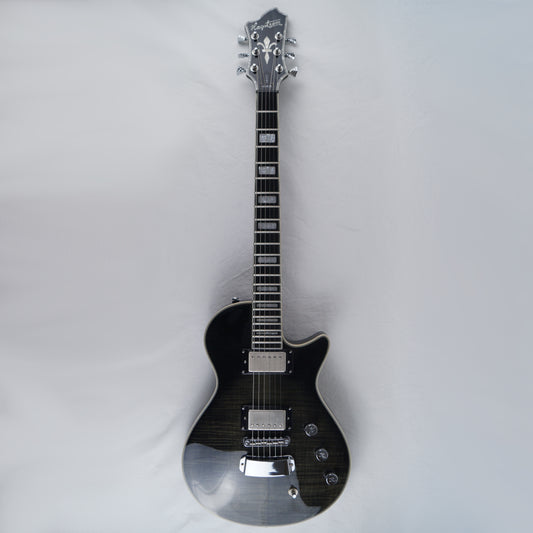 Hagstrom Ultra Max - Dark Storm Burst Gloss, Grau