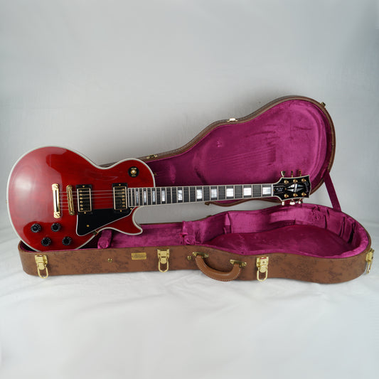 Gibson Les Paul Custom - USA 2013 - Custom Shop - Wine Red, Rot - Mit Koffer