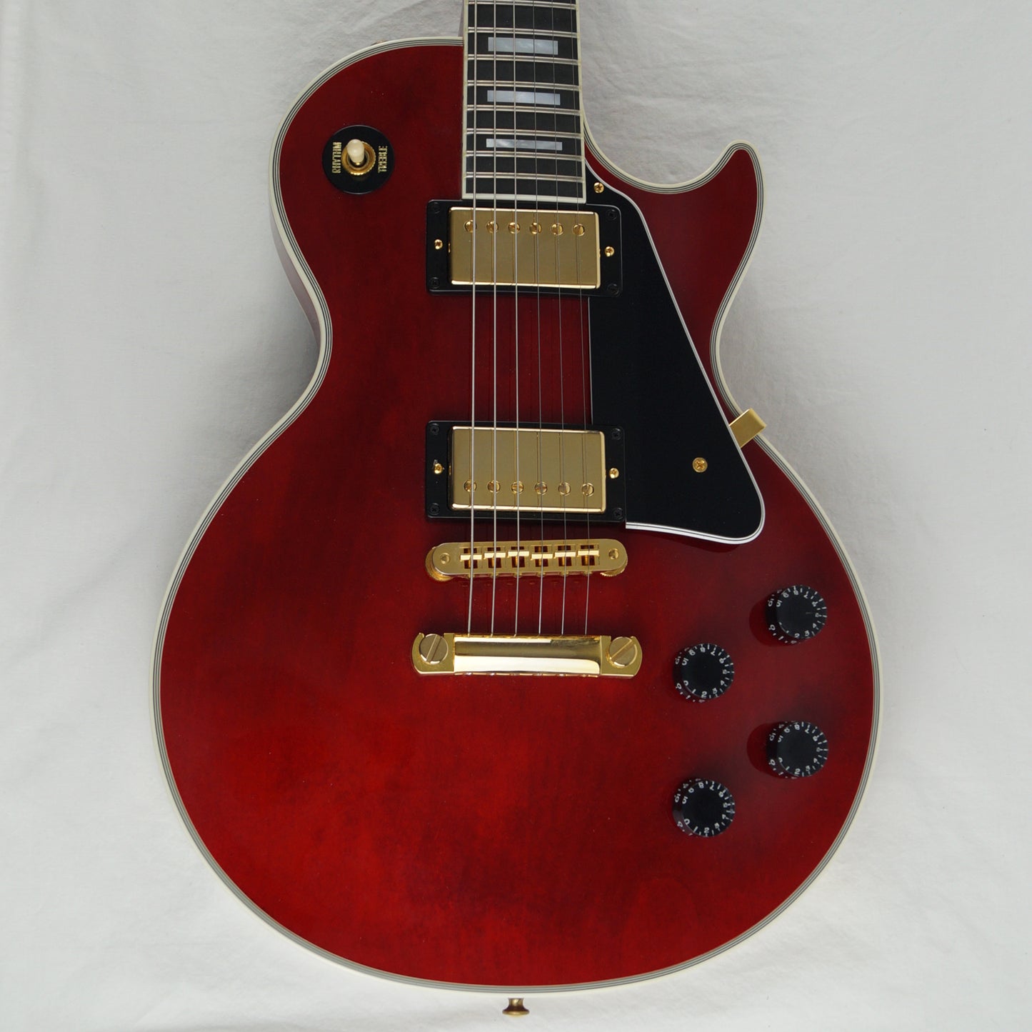 Gibson Les Paul Custom - USA 2013 - Custom Shop - Wine Red, Rot - Mit Koffer