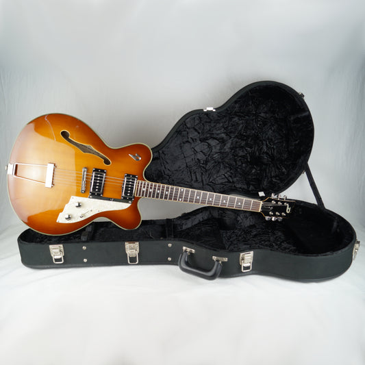 Duesenberg Fullerton Hollow - 2012 - Vintageburst - Mit Koffer