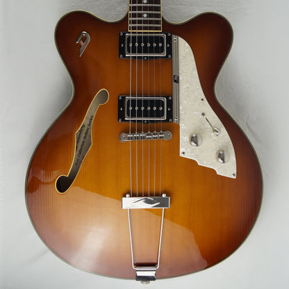 Duesenberg Fullerton Hollow - 2012 - Vintageburst - Mit Koffer