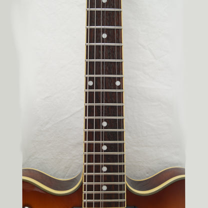 Duesenberg Fullerton Hollow - 2012 - Vintageburst - Mit Koffer