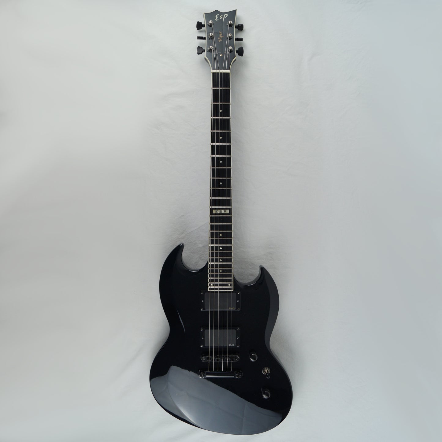 ESP Viper Standard Series - Japan 2005 - Black, Schwarz - Mit Koffer