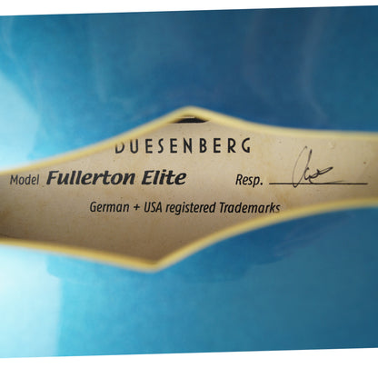 Duesenberg Fullerton Elite - 2014 - Catalina Blue, Blau - Mit Koffer