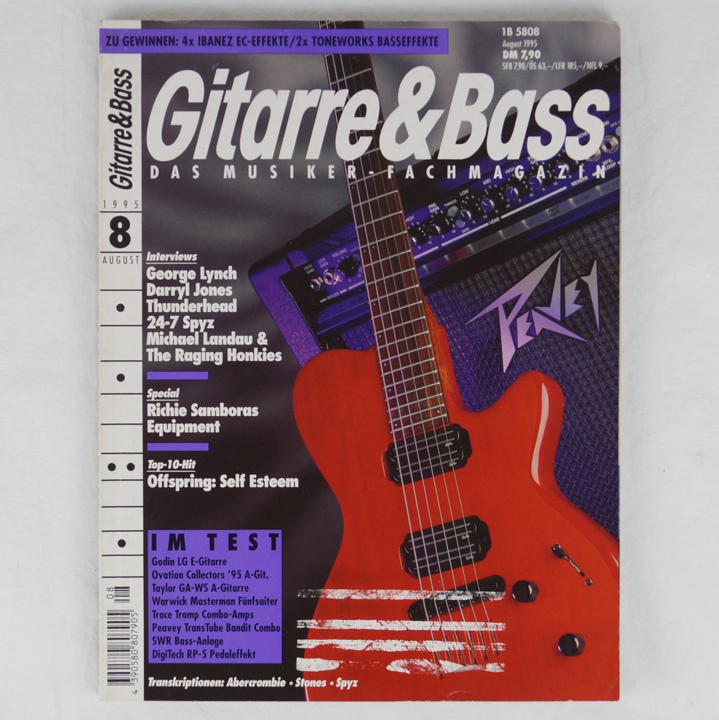 Gitarre & Bass 08/95 - August 1995
